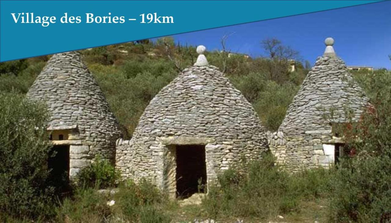 Les Bastidons De L'Isle - St Ju- 3 Etoiles LʼIsle-sur-la-Sorgue Exterior foto